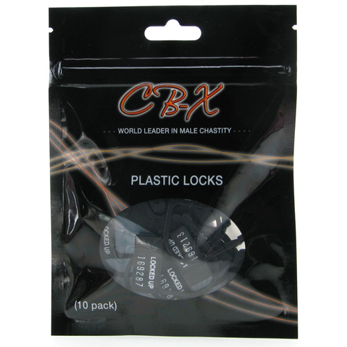 CB-X – Plastic Hangslotjes – 10 Stuks