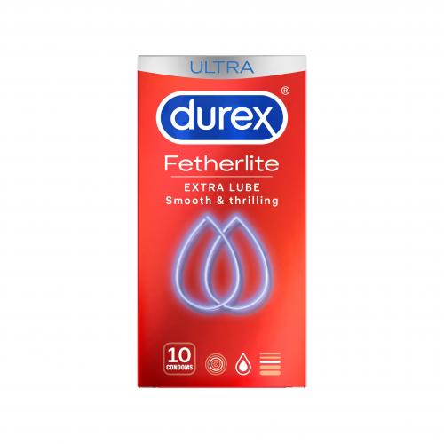 Durex Thin Feel Extra Glijmiddel – 10 st.